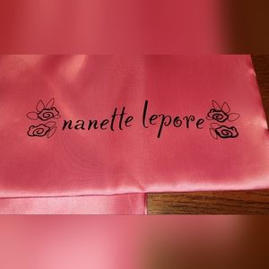 Nanette Lepore Satin dust bags